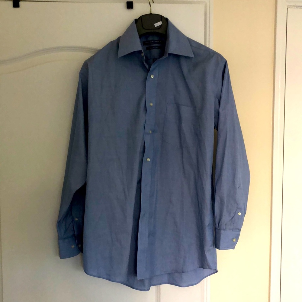 Forsyth of Canada / Dress Shirt / Blue / 15.5 32-33